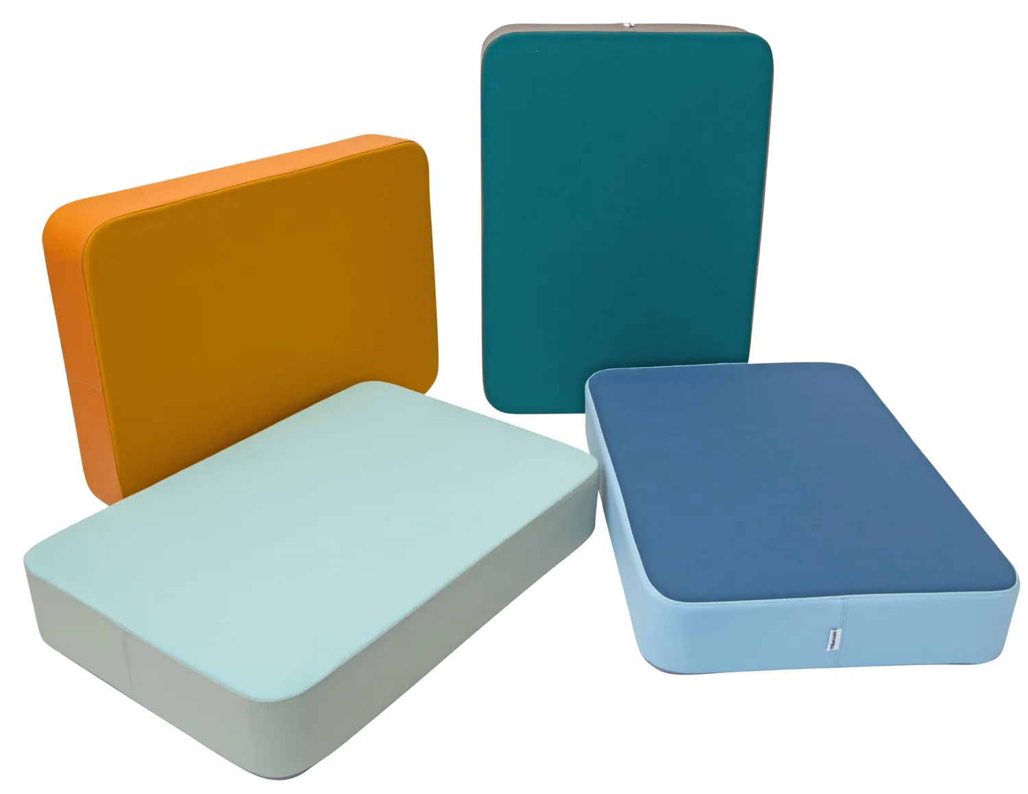 Betzold Hüpfpolster-Set mit Rückenlehne waschbar