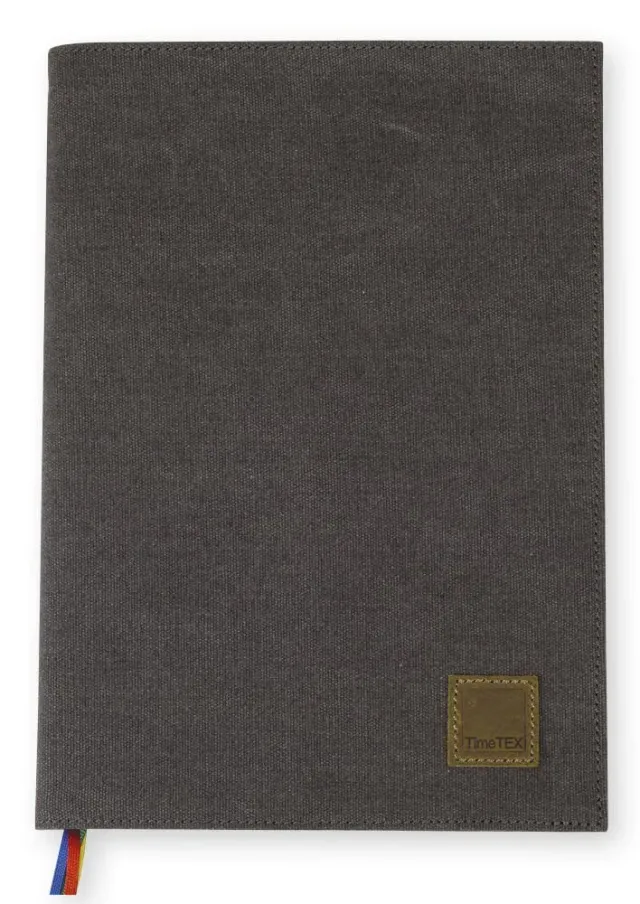 TimeTEX Canvas Kalenderhülle 30896 Schutzumschlag Leinen