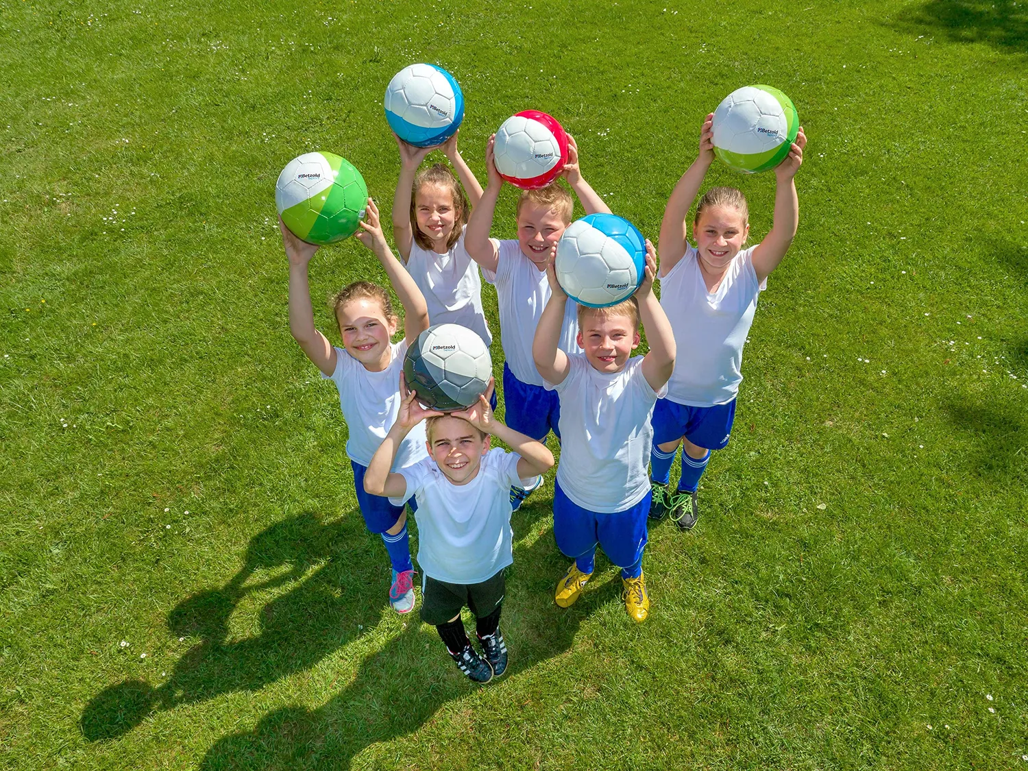 Betzold Sport Trainings-Fußball Gr. 5 Kunstleder wasserfest