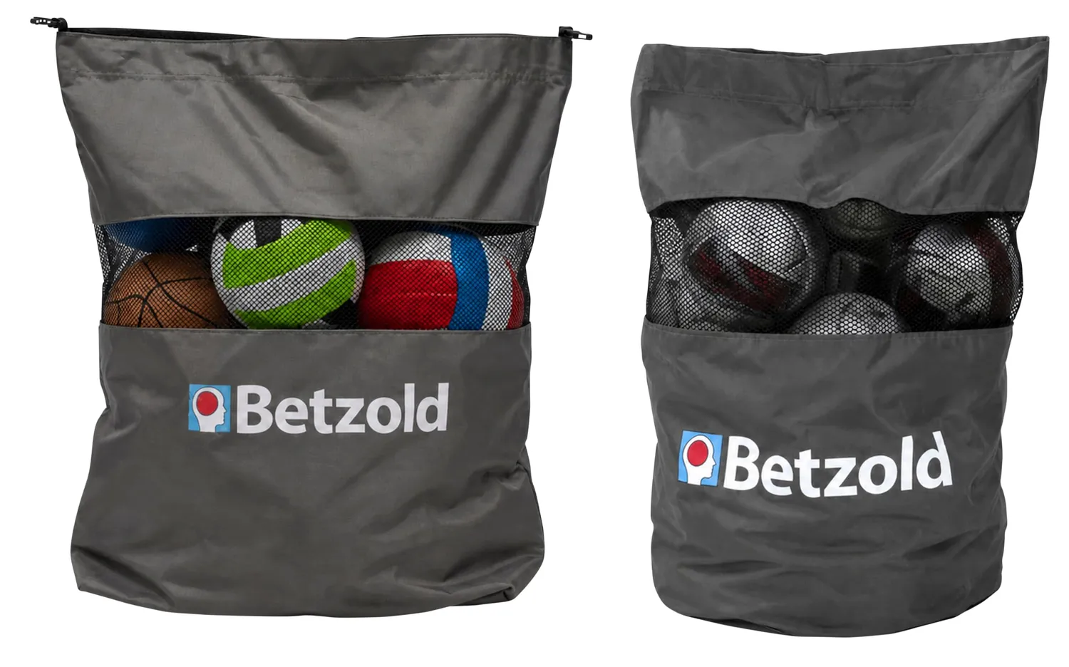Betzold Balltragetasche groß Trainingstasche mit Rückengurt