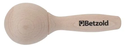 Betzold Kids Maraca Rassel Buchenholz natur 1 Stück