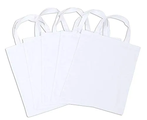 Betzold Baumwolltaschen Stofftaschen 5 Stück 42x38 cm