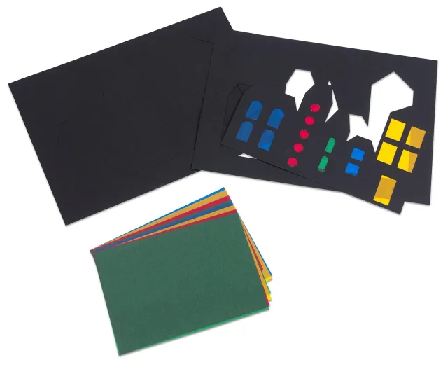 Betzold Fensterbild Transparentpapier-Set 12 Stück