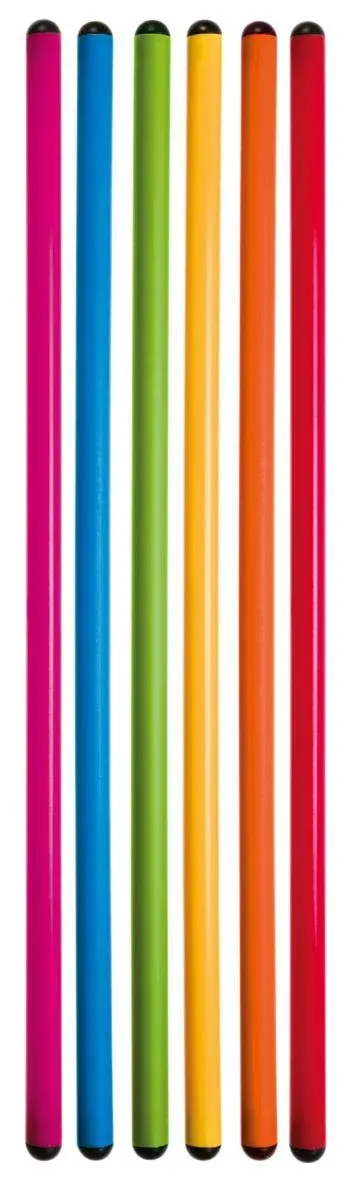 Betzold Gymnastik-Stäbe Set Gymnastikstangen 6 Farben