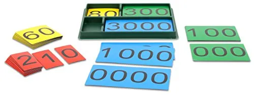 Betzold 87937 Stellenwertkarten magnetisch 40-teilig