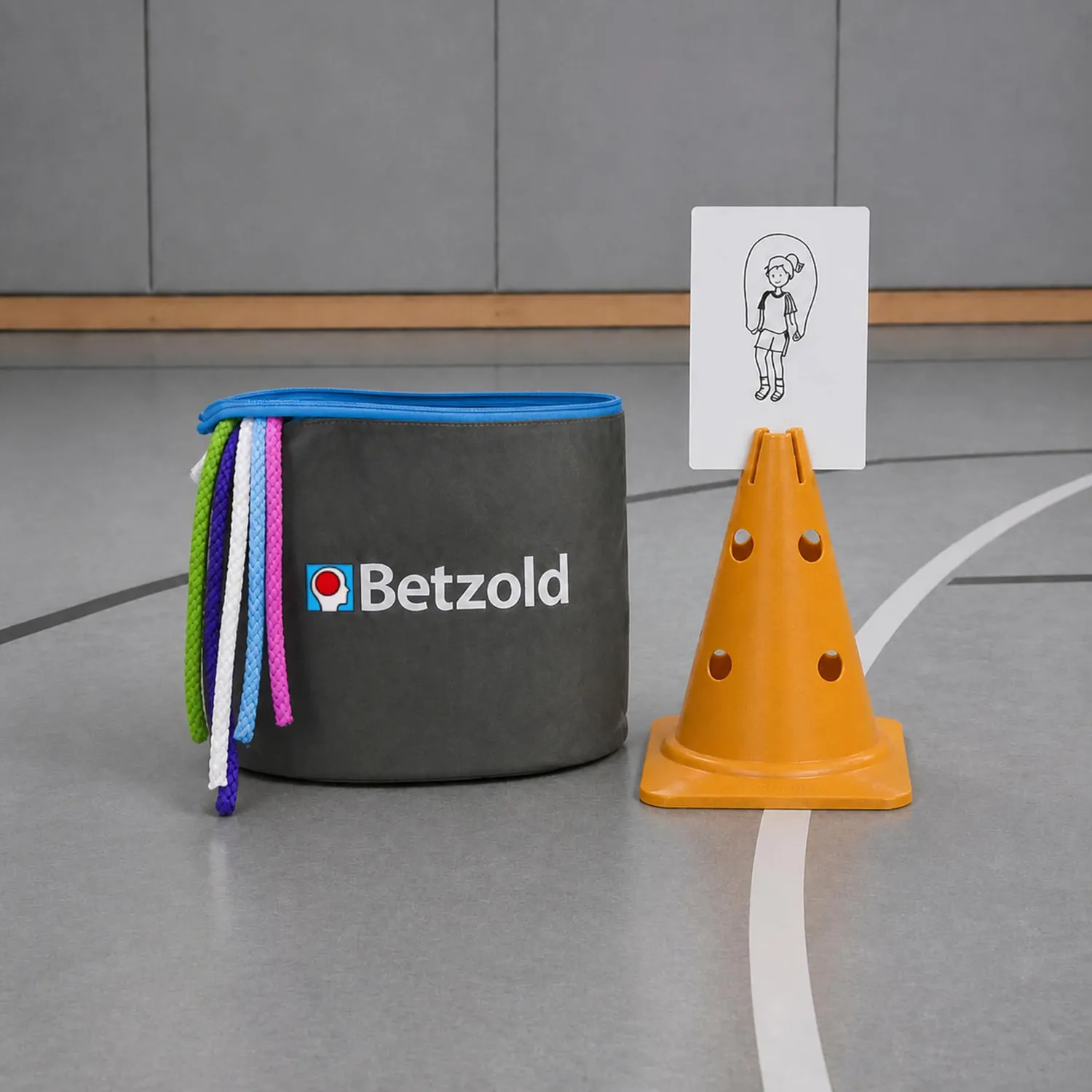 Betzold Springseile-Set Hüpfseile 3 m bunt