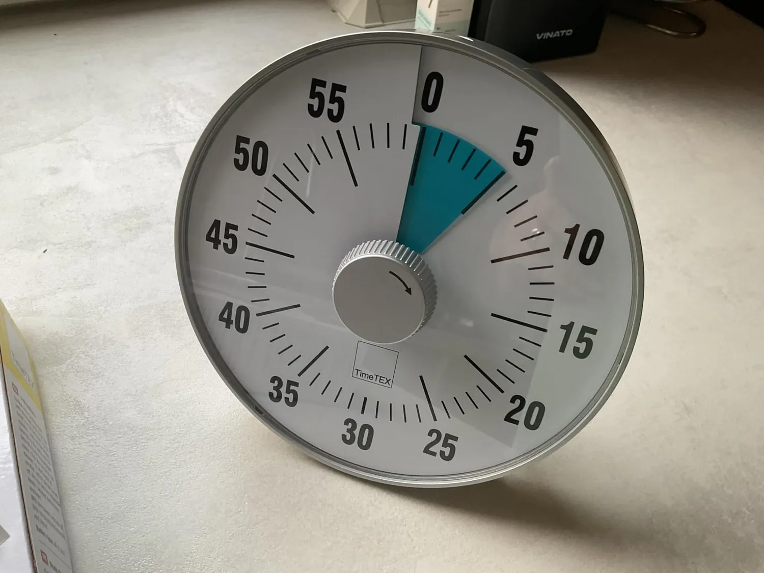 TimeTEX Zeitdauer-Uhr Timer Countdown lautlos