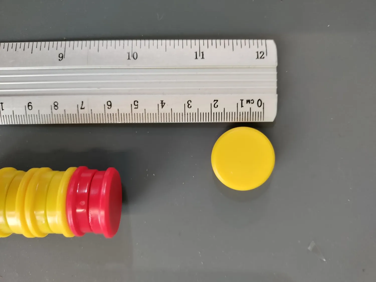 TimeTEX Haft-Magnete 24 mm 50 Stück Kunststoff