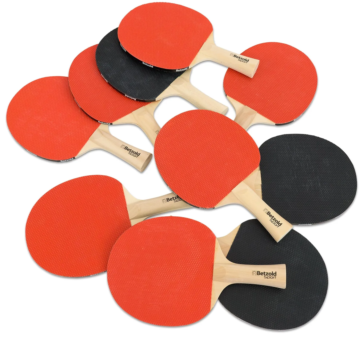Betzold Flash Tischtennisschläger Holz konkaver Griff