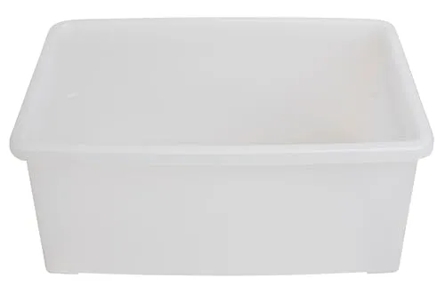 Betzold Aufbewahrungsbox DIN A4 offen mit Griff transparent