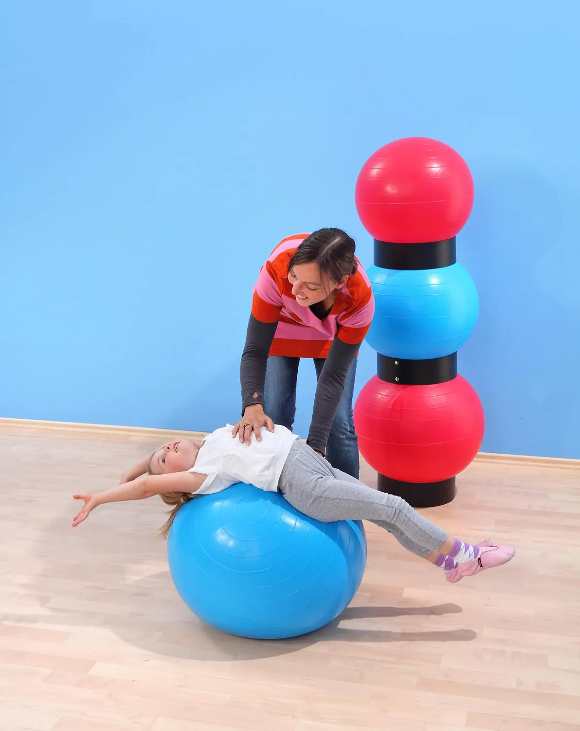 Betzold Großer Gymnastik-Ball Sitzball Schul-Turn-Unterricht Gymnastikball