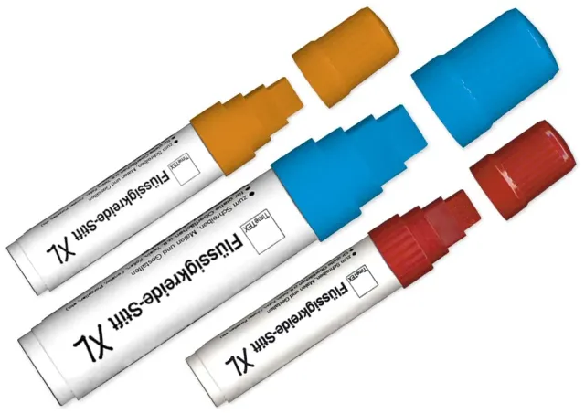 TimeTEX Flüssigkreide-Stift Kreidemarker Keilspitze