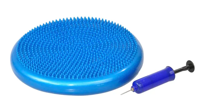 Betzold Balancekissen 33 cm genoppt mit Pumpe luftgefüllt