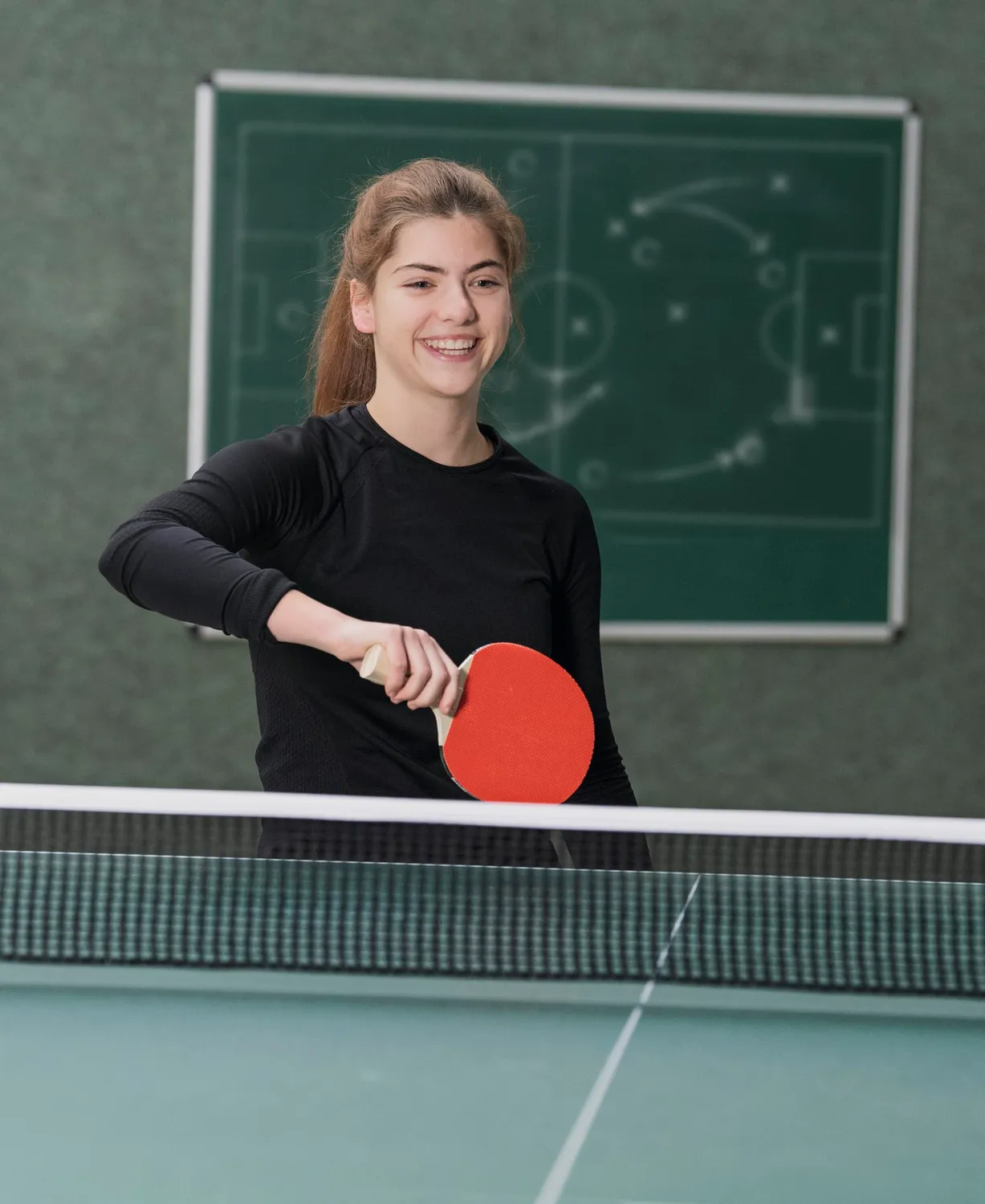 Betzold Flash Tischtennisschläger Holz konkaver Griff