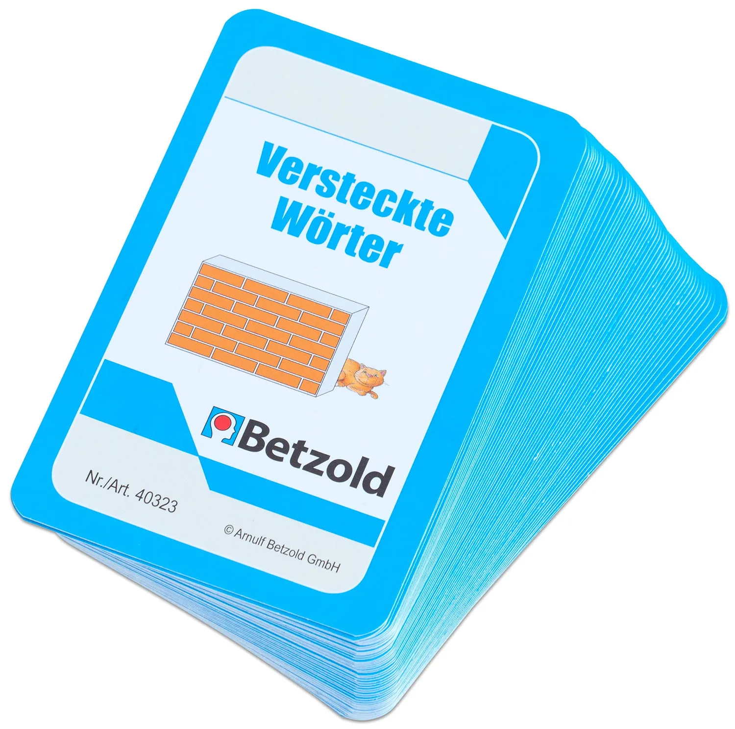 Betzold Übungskarten Versteckte Wörter 53 Karten Box