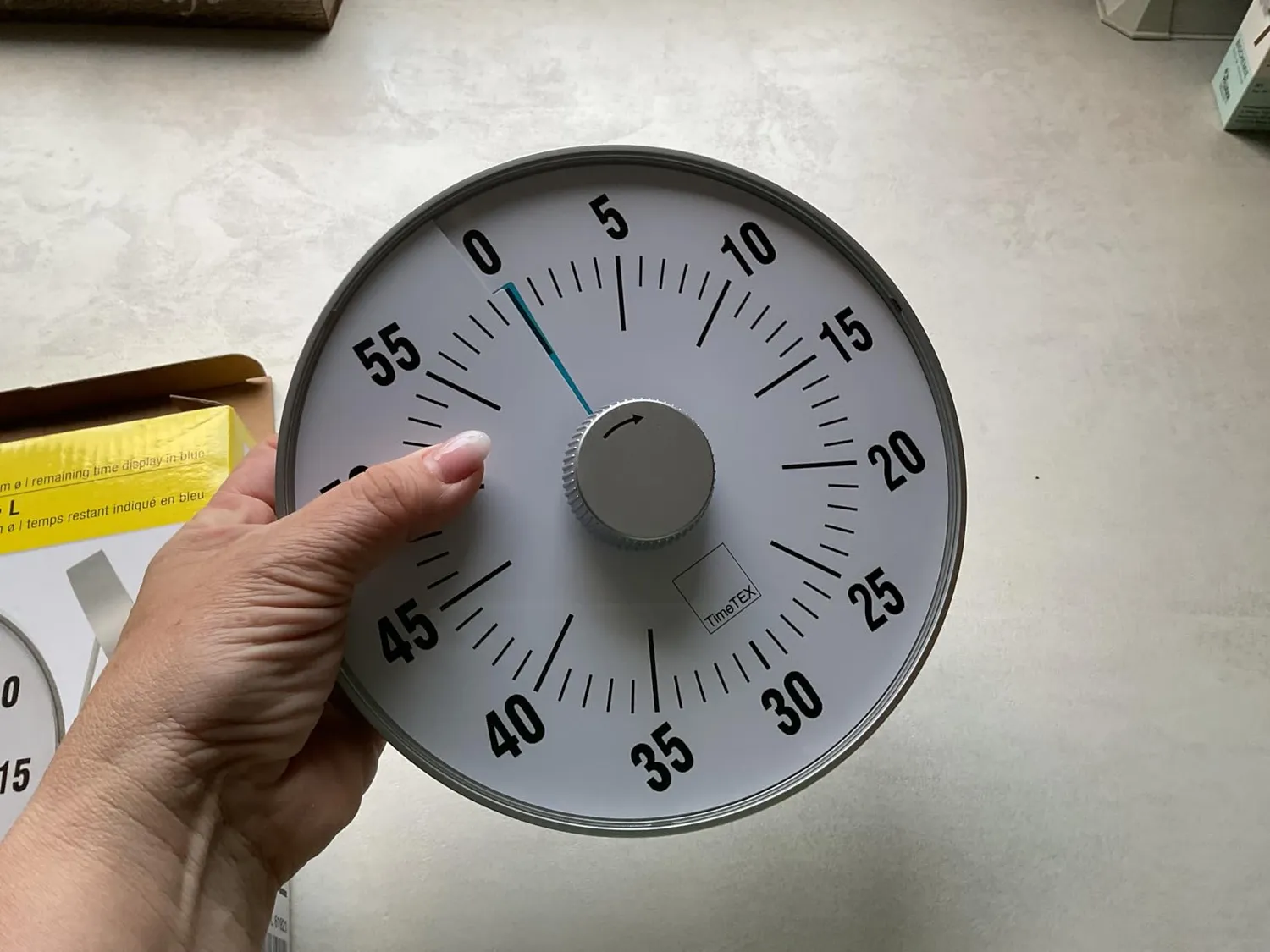 TimeTEX Zeitdauer-Uhr Timer Countdown lautlos