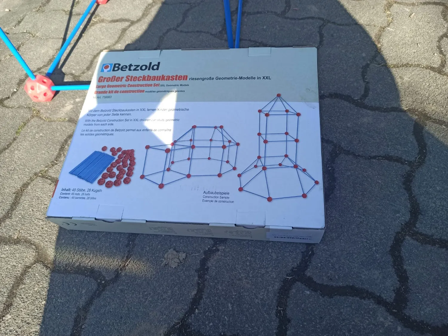 Betzold XXL-Steckbaukasten geometrische Formen Lehrmittel