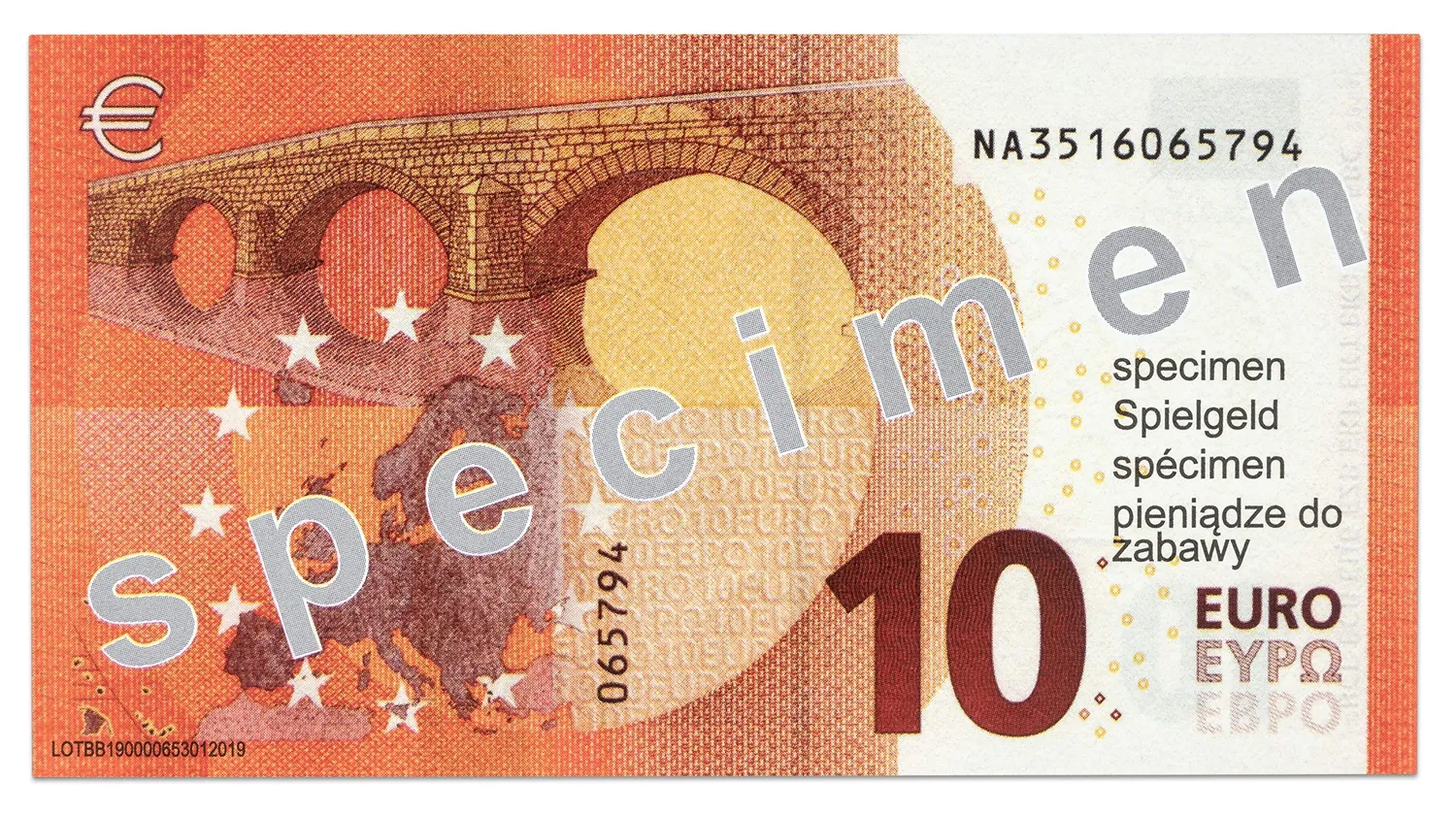 Betzold Euro-Lerngeldscheine Spielgeld 130-teilig Kunststoff