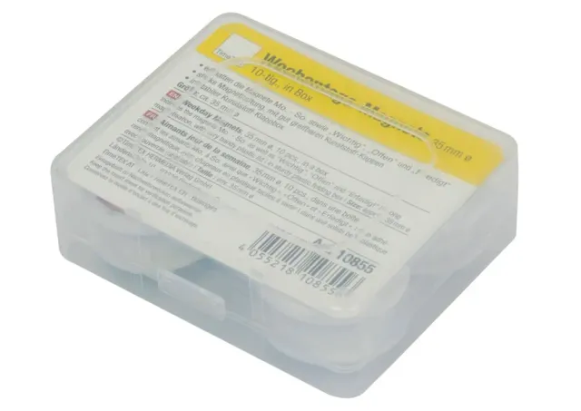TimeTEX Wochentags-Magnete 10855 35 mm 10-teilig in Box