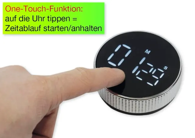 TimeTEX Digi-Disc Zeitdauer-Uhr digital Countdown magnetisch