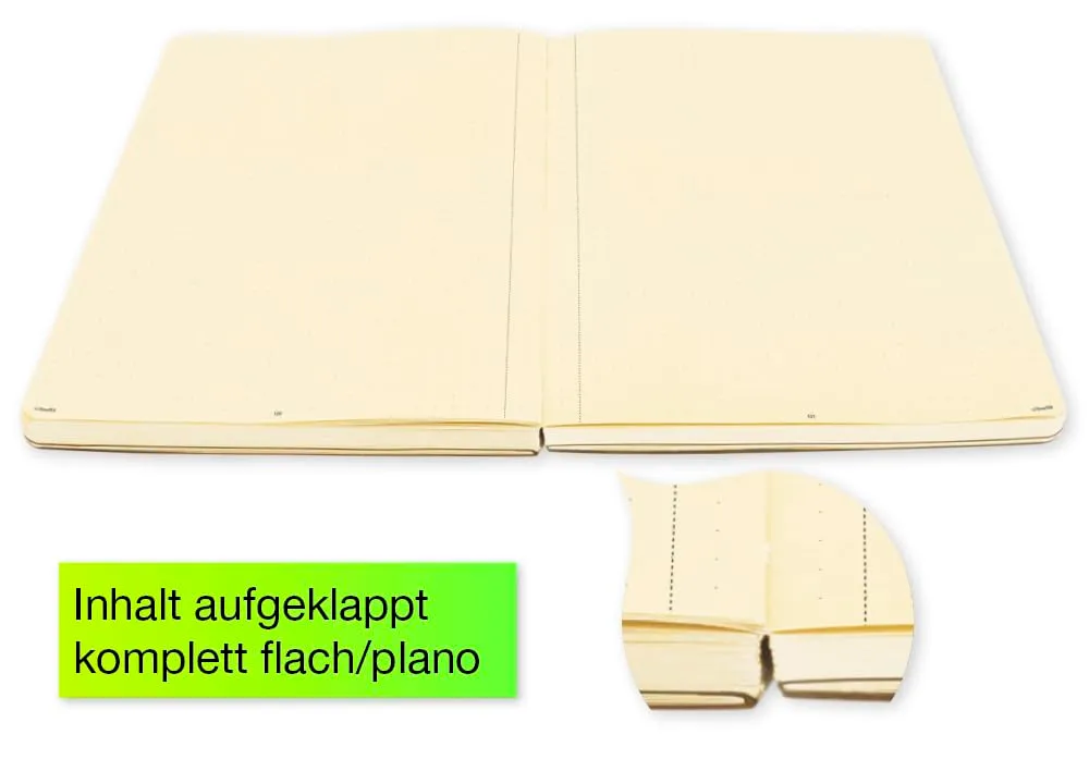 Natura Notizbuch A4-Plus 198 Seiten Karton-Cover
