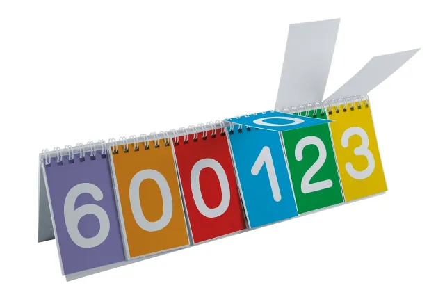 TimeTEX Klappen-Flipchart Pappe Lerntafel