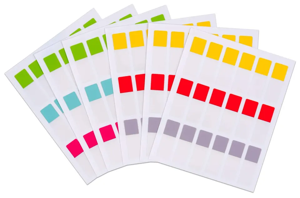 Betzold Index-Tabs Haftmarker 6 Farben reissfest