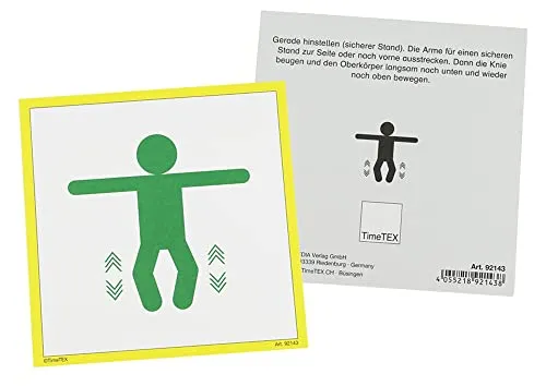 TimeTEX Bewegtes Lernen Aktivitäts-Karten 20er farbig 92143