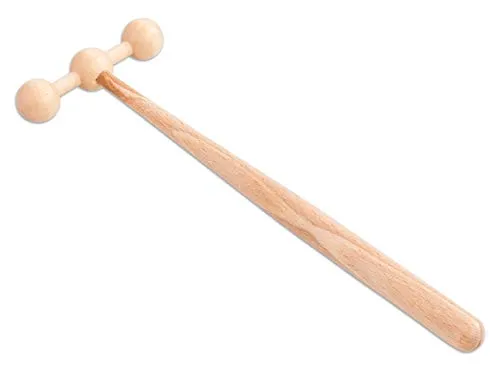 Betzold Dreikopf-Schlägel klein Holzschlägel Dreiklang Hartholz