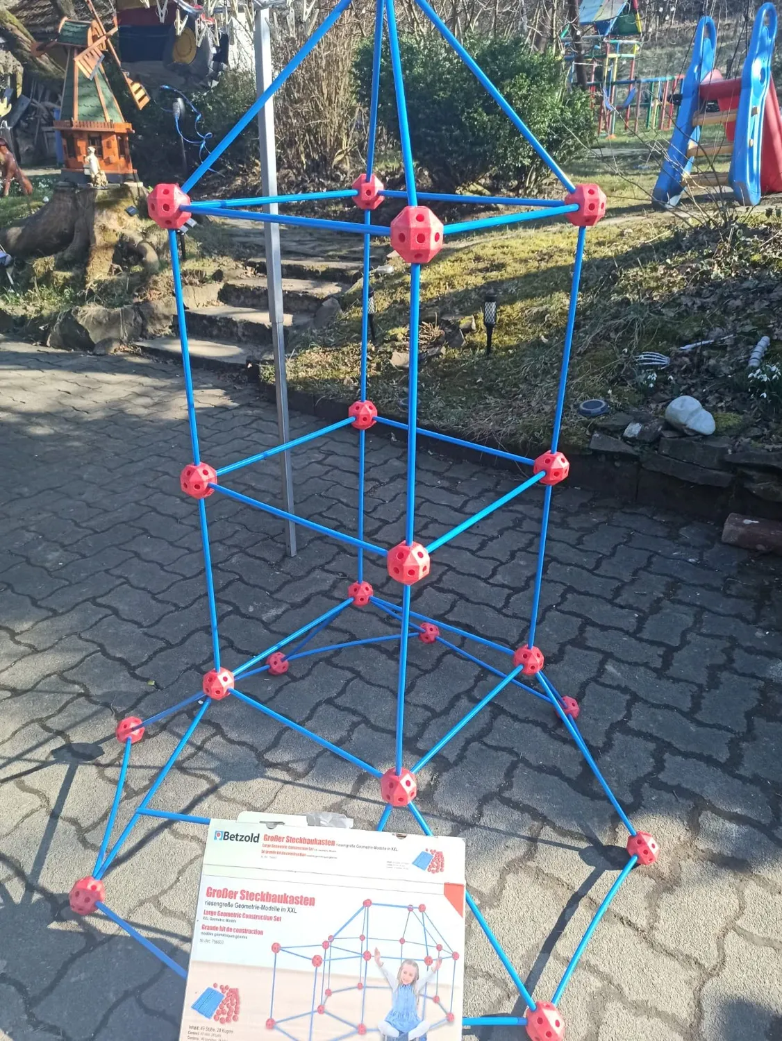 Betzold XXL-Steckbaukasten geometrische Formen Lehrmittel