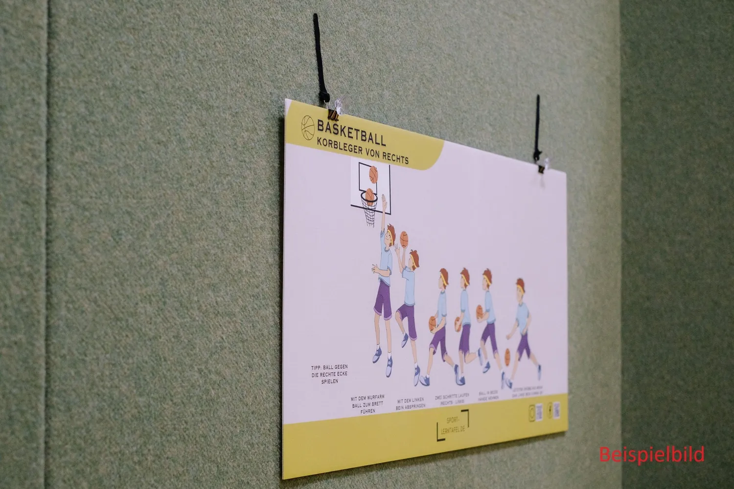 Sportlerntafel Lerntafel Kleine Spiele Sport