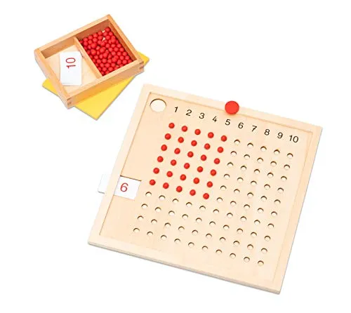 Betzold 85784 Multiplikationsbrett Holz Einmaleins bis 100