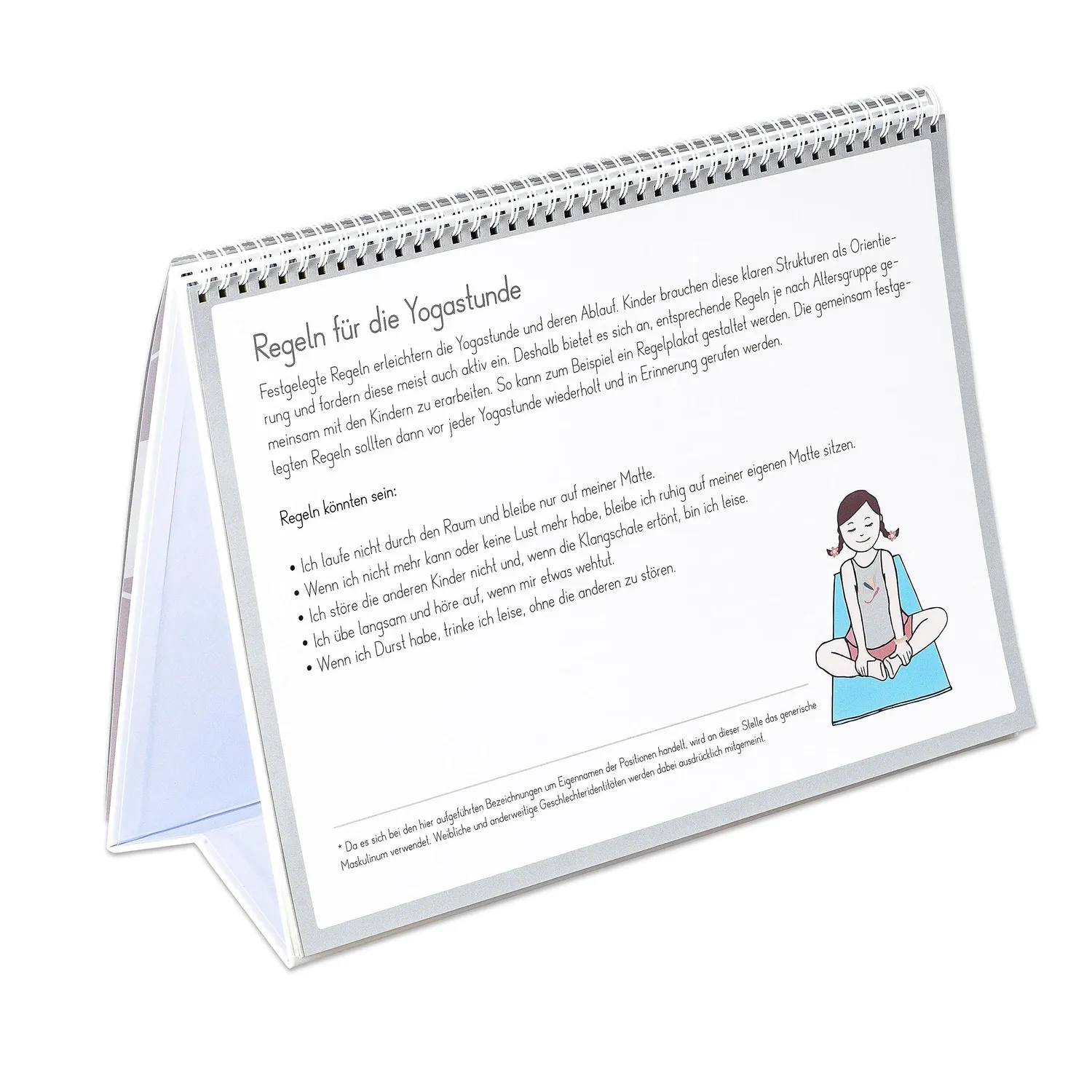 Betzold Flip-Book Yoga für Einsteiger mit 27 Positionen