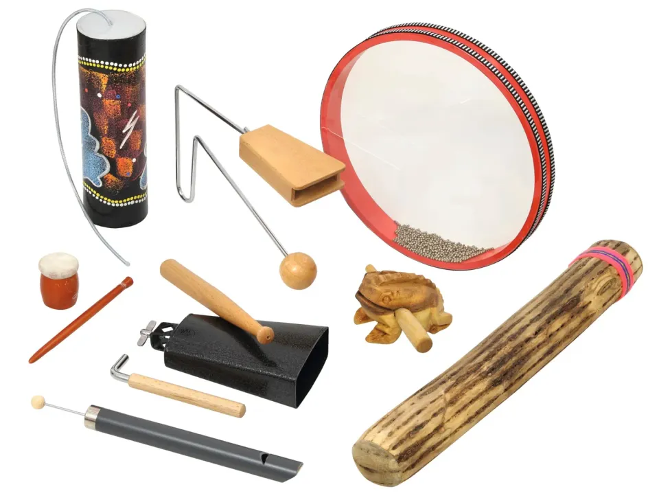 Betzold Effekte-Set Effektinstrumente 8-teilig Naturklänge