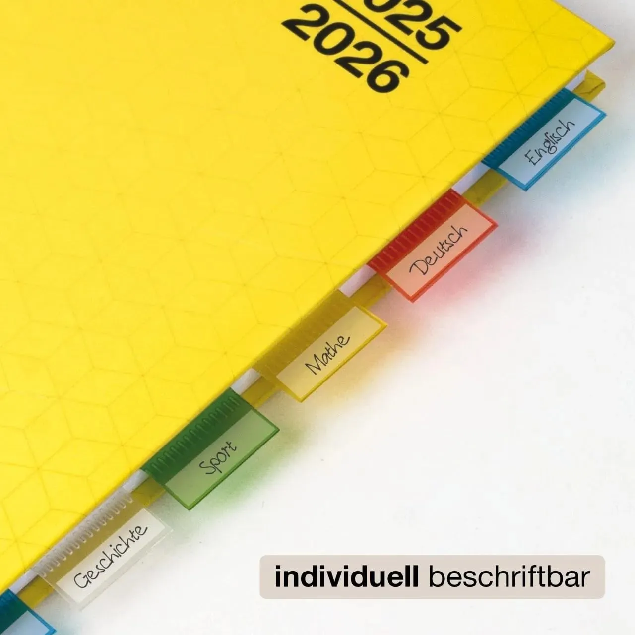 TimeTEX Register-Tab Reiter 12-teilig A4 selbstklebend