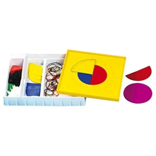 Betzold Arbeits-Set Bruchrechnen Geometriebrett 51-teilig