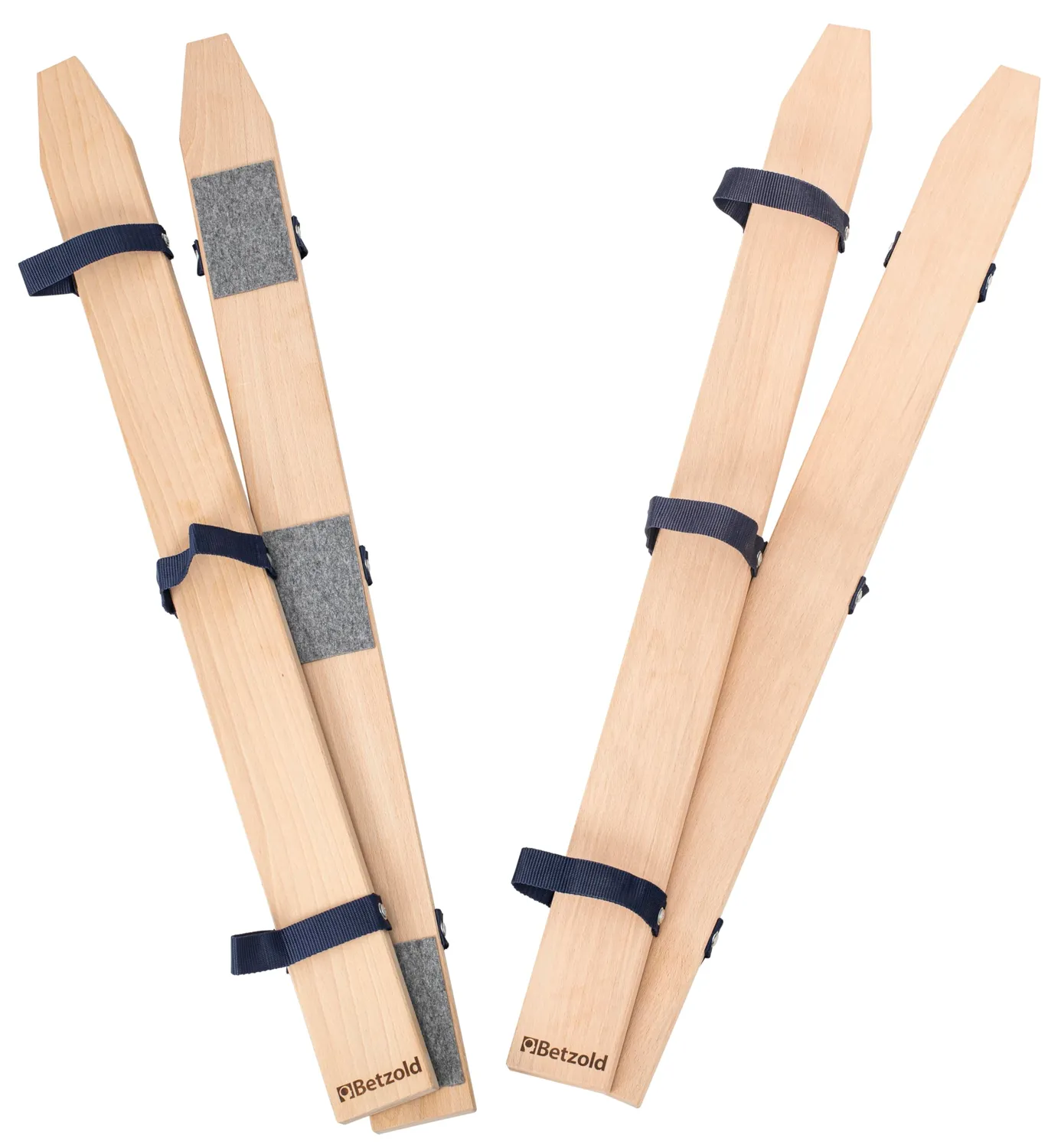 Betzold Sommerski 3 Personen 100 cm Holzpaar