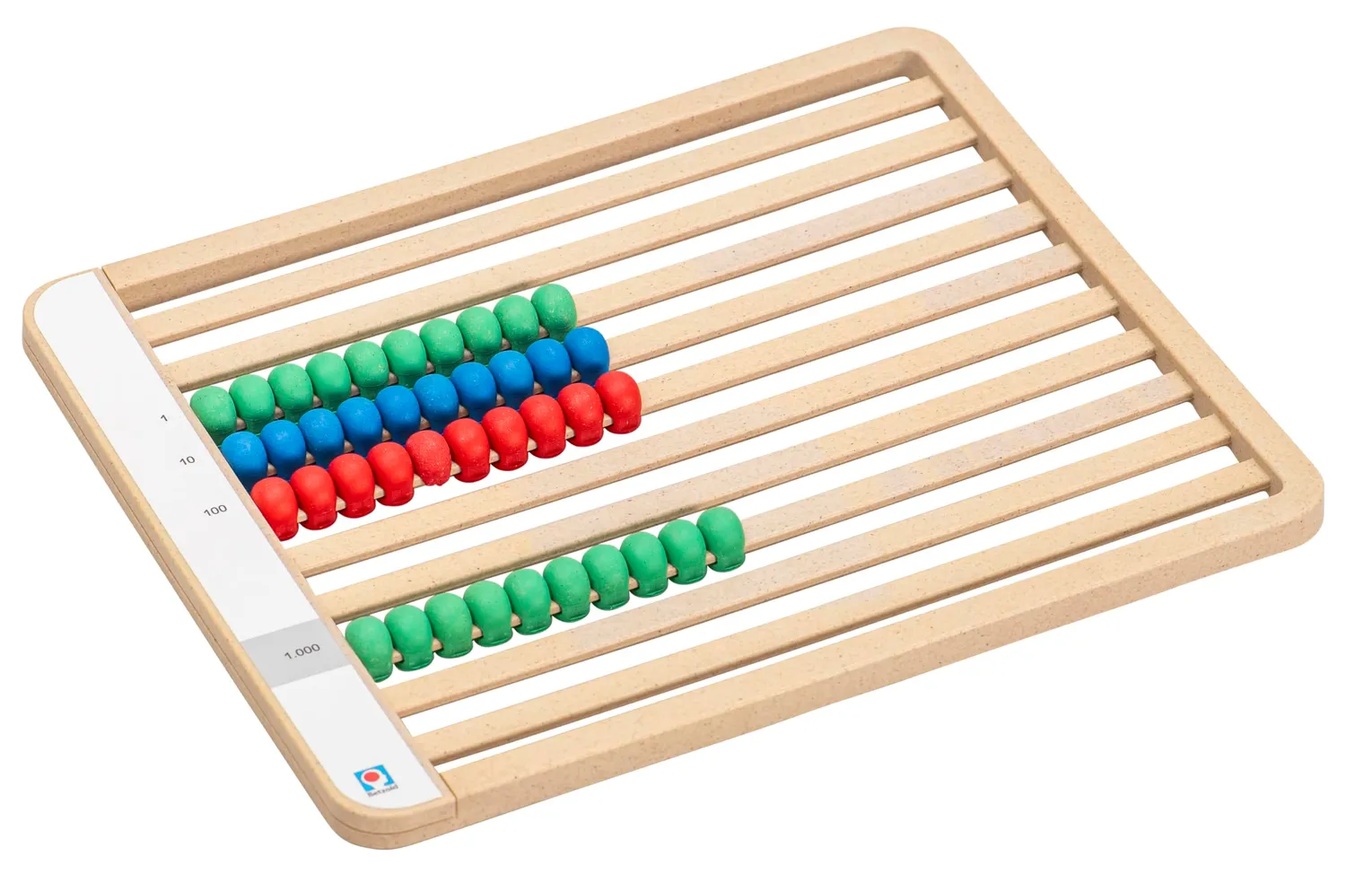 Betzold Montessori Rechenrahmen farbcodiert für Schulen