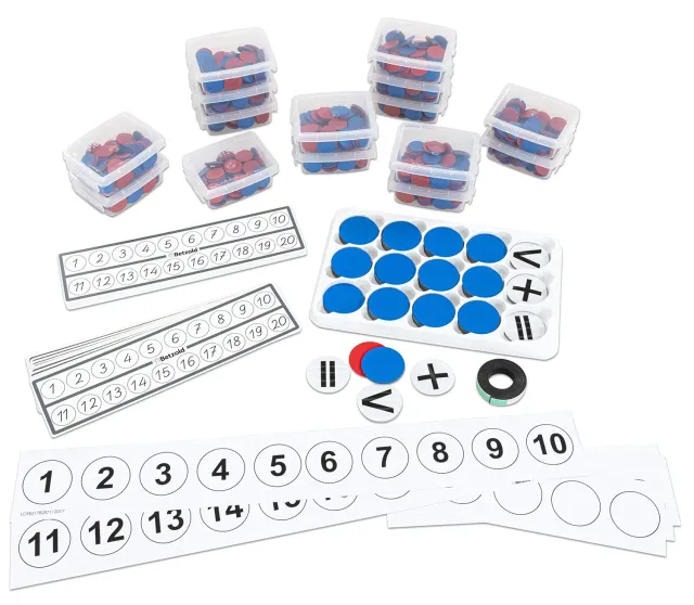 Betzold Wendeplättchen-Set magnetisch für 30 Schüler