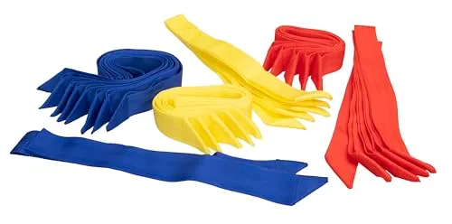 Betzold Mannschaftsbänder-Set 3-farbig mit Rundtasche
