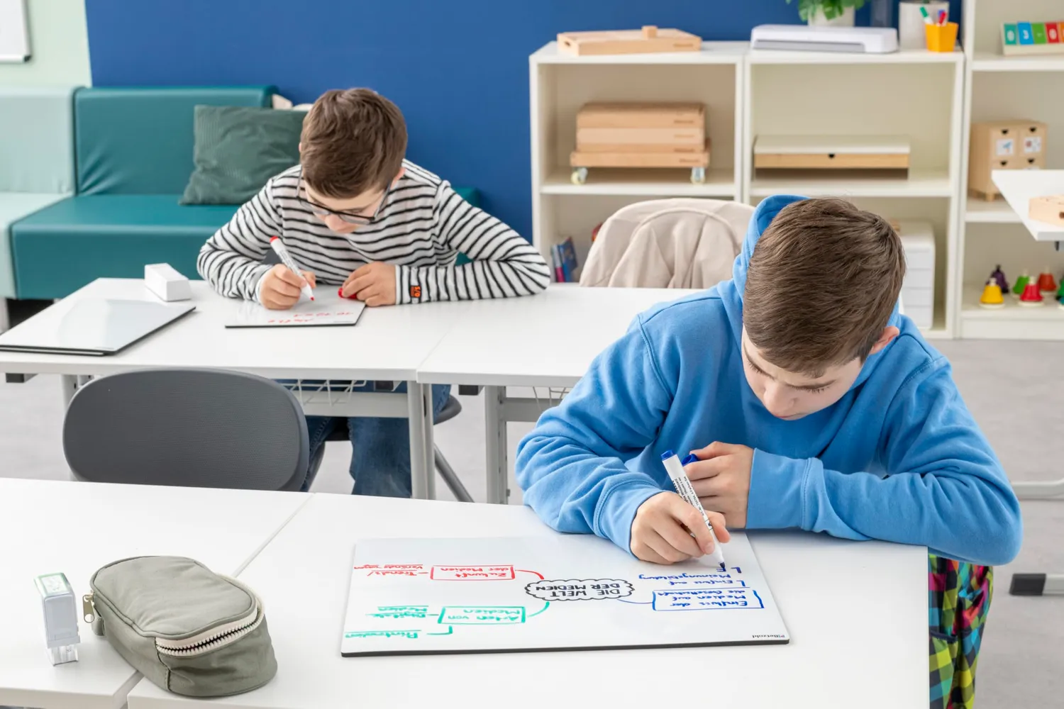 Betzold Mini-Whiteboard magnetisch Tafel-Set