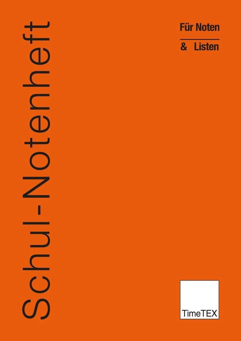 TimeTEX Schul-Notenheft 32 Seiten