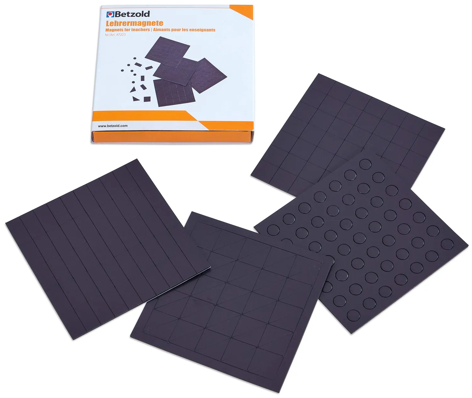 Betzold Magnet-Haftis-Set 198-teilig Tafelmagnete
