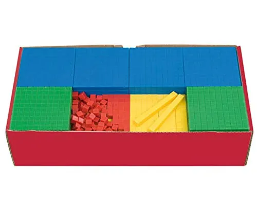 Betzold Dienes Systemblöcke Dezimalsatz Rechenblöcke 184-tlg