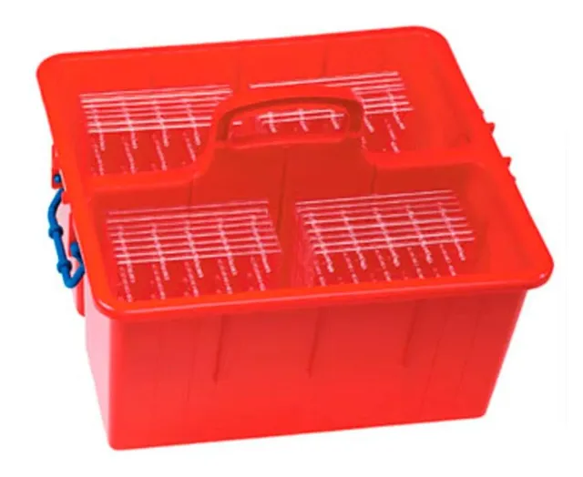 Betzold Geometrie-Boards F Geobrett 30er-Set transparent mit Box