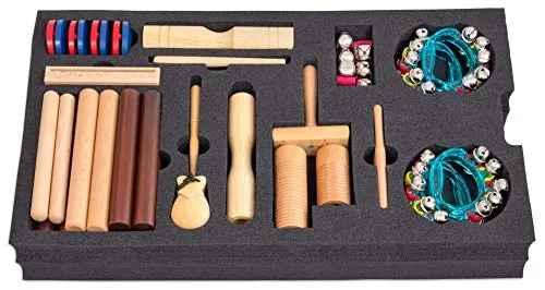 Betzold Rhythmik-Kiste Instrumentenset 38-teilig