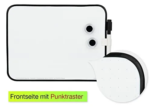 TimeTEX Whiteboard A4-Plus Tafel 4-tlg doppelseitig