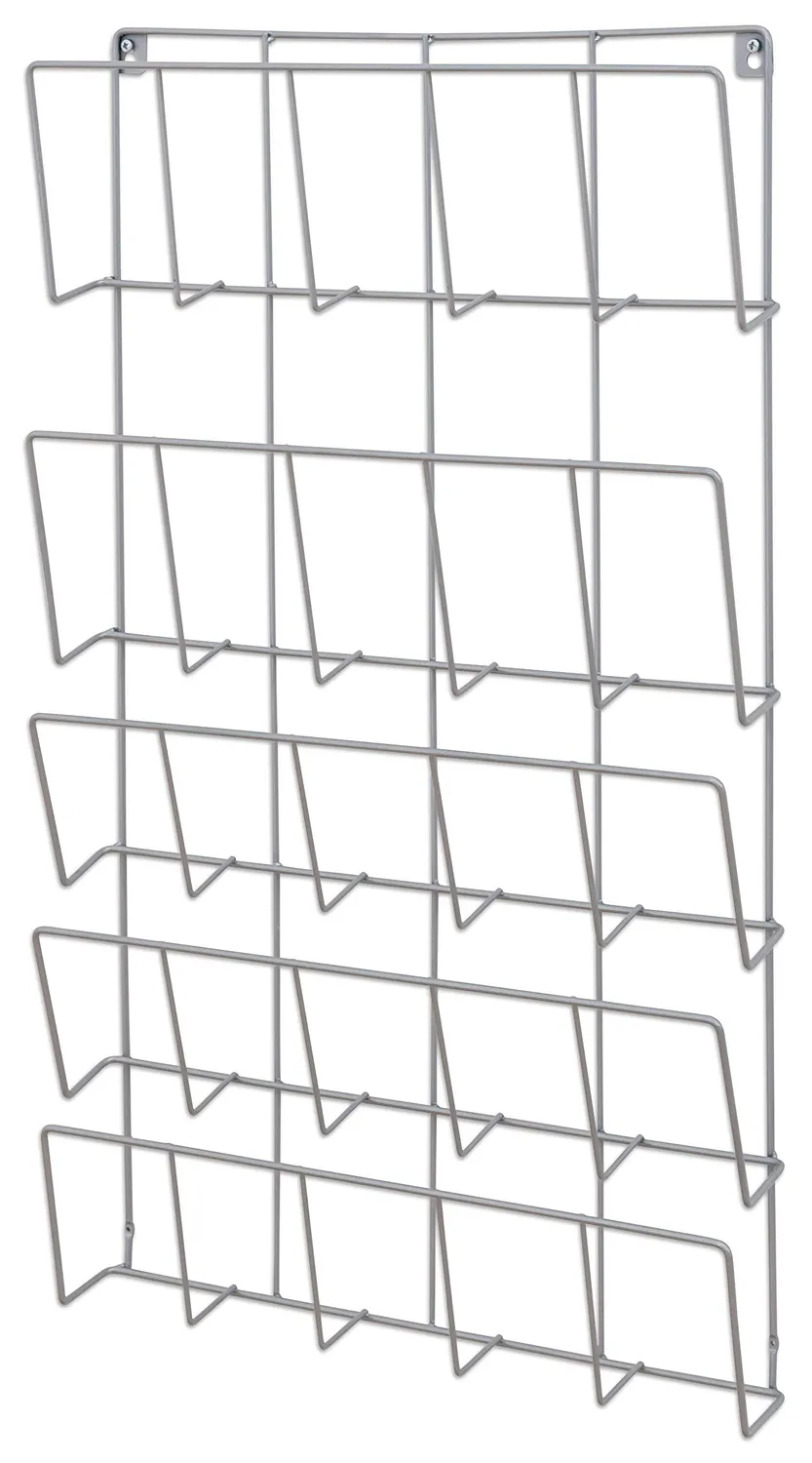 Betzold Bücherregal Wand Metall Silber