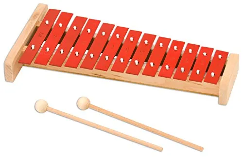 Betzold Musik Alt-Glockenspiel mit 16 Klangplatten farbcodiert