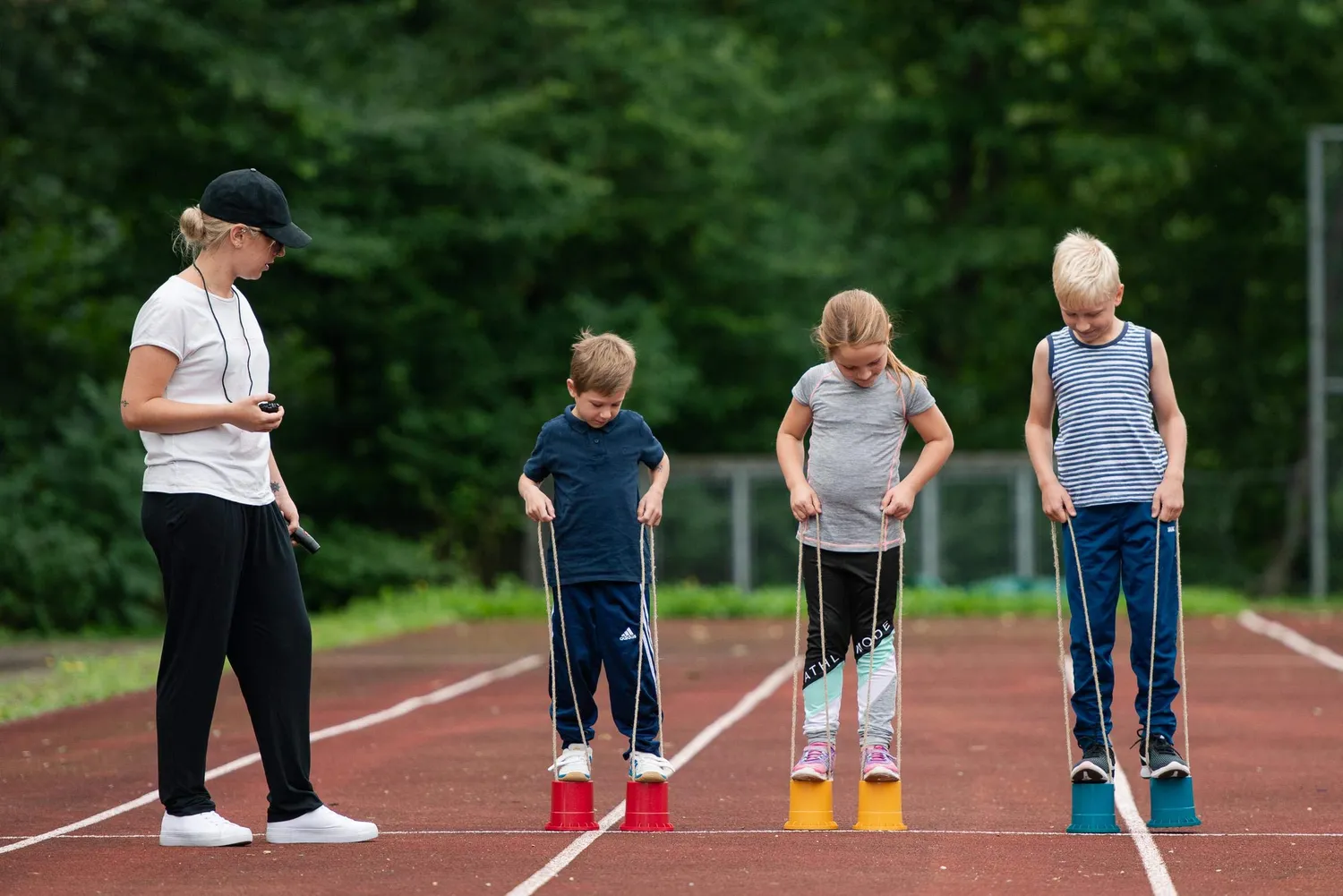 Betzold treeNside Laufstelzen Topfstelzen 3er-Set Outdoor